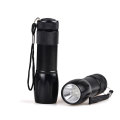 Hot 380nm poderoso 3W ultravioleta UV LED lanterna UV Blacklight